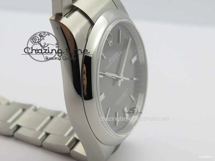 Perpetual 39mm Oyster Bracelet 114300 1:1 SS Best SA3132 Gray JF On Edition Dial 0306